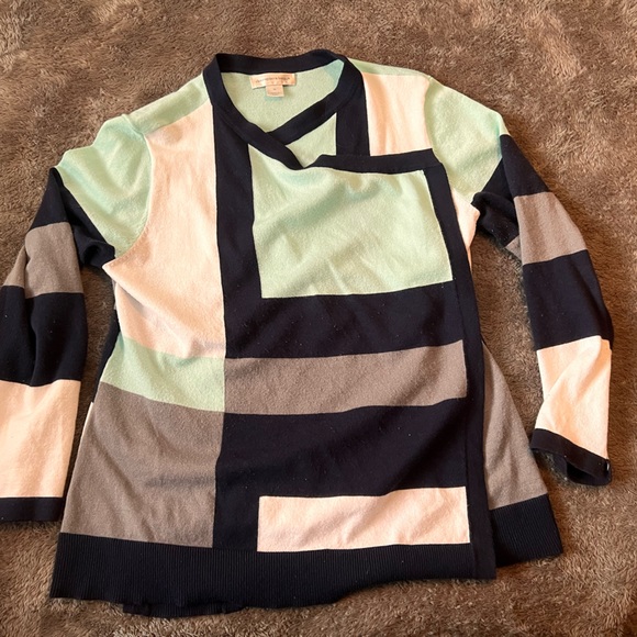 Christopher and Banks Colorblock Cardigan - Picture 2 of 4